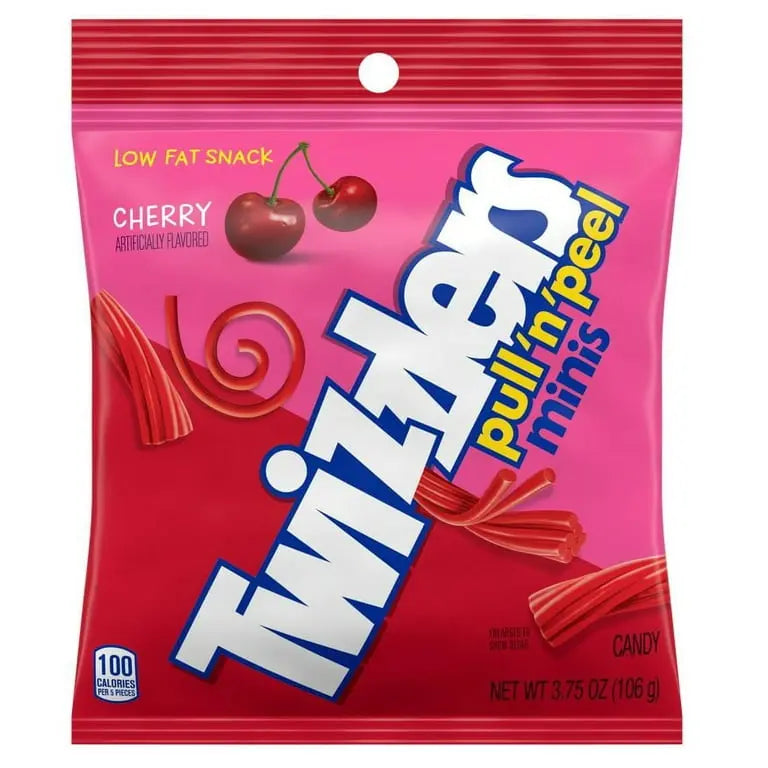 PEG TWIZZLER PULL & PEEL CHERRY 6/6OZ