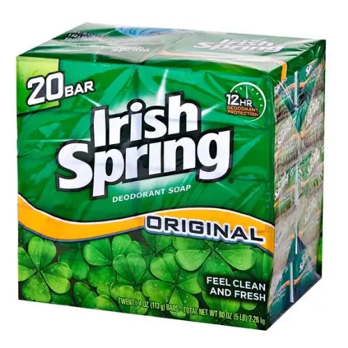IRISH SPRING ORIGINAL SOAP 20CT
