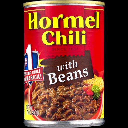 HORMEL CHILI W/ BEANS 6/15 OZ