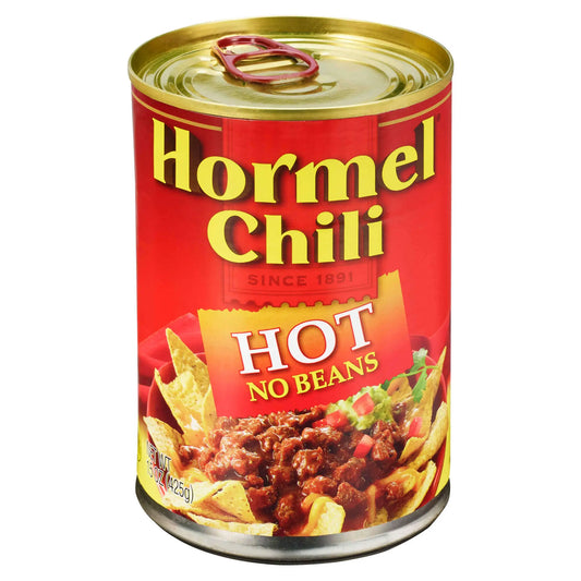 HORMEL CHILI NO BNS HOT 6/15 OZ