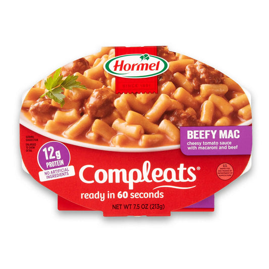 HORMEL COMPLEATS BEEFY MAC & CHEESE 10OZ