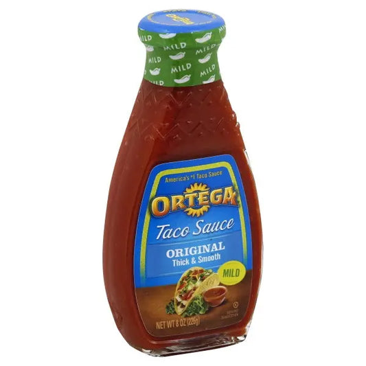 ORTEGA TACO SAUCE MILD 8OZ