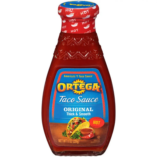 ORTEGA TACO SAUCE HOT 8OZ