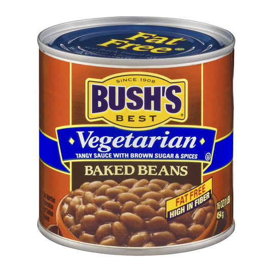 BUSH BAKED BEANS VEGETARIAN 6/16 OZ