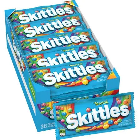 SKITTLES TROPICAL 36CT
