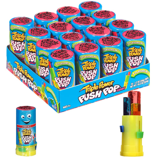 PUSH POP TRIPLE POWER 16CT