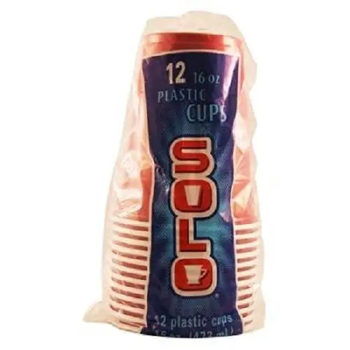 SOLO CUP RED 12/16 OZ