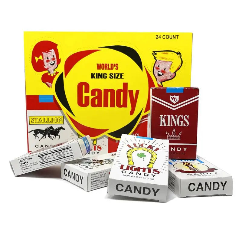 WORLD'S KING SIZE CANDY STICKS 25C 24CT