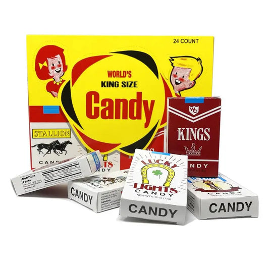 WORLD'S KING SIZE CANDY STICKS 25C 24CT