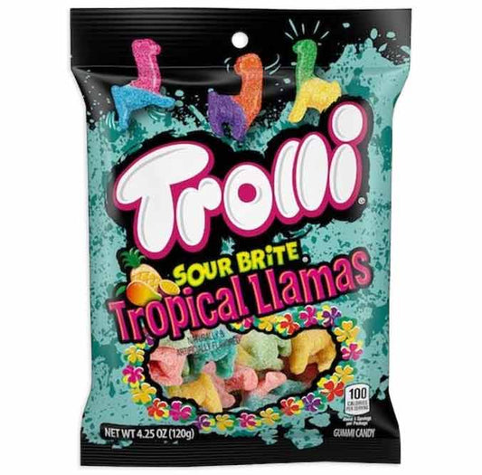 PEG TROLLI SOUR BRITE TROPICAL LLAMAS 6/4.25OZ