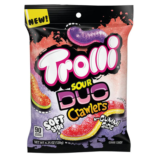 PEG TROLLI SOUR DUO CRAWLERS 6/4.25OZ