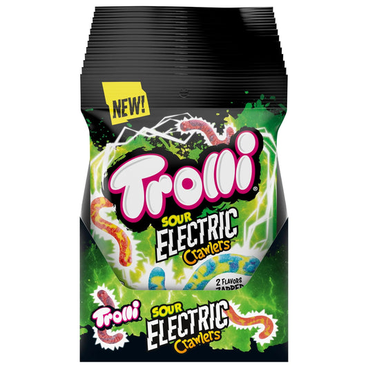 PEG TROLLI SOUR ELECTRIC CRAWLERS 6/4.25OZ