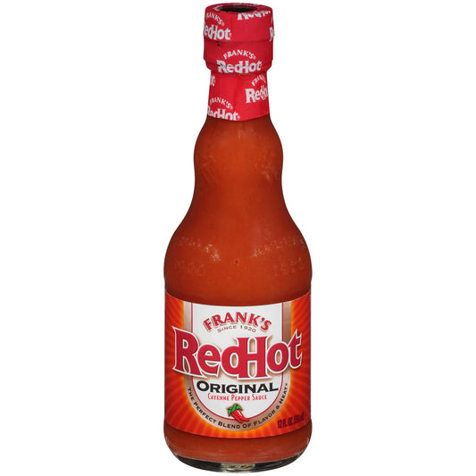 FRANKS RED HOT SAUCE 6/12 OZ