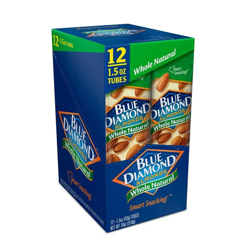 BLUE DIAMOND TUBES WHOLE NATURAL 1.5OZ/12CT