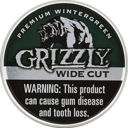 GRIZZLY WIDE CUT WINTERGREEN 5CT