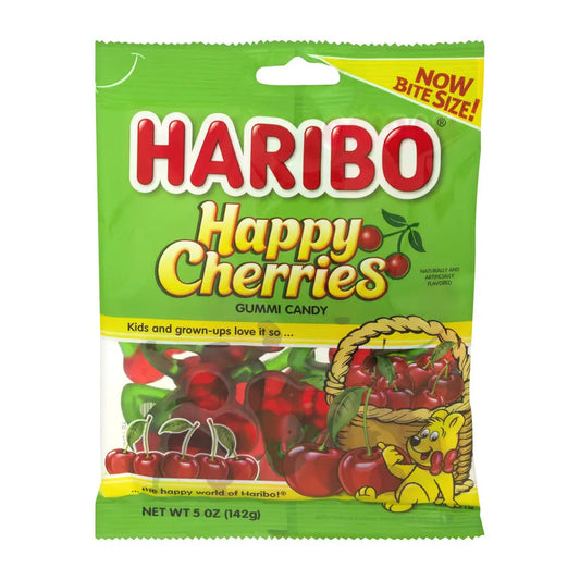 PEG HARIBO HAPPY CHERRIES 5 OZ
