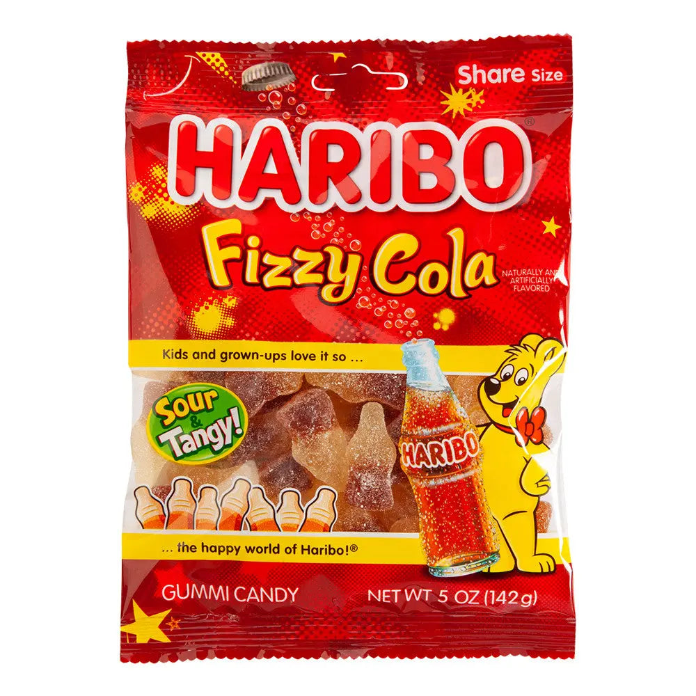 PEG HARIBO FIZZY COLA 5 OZ