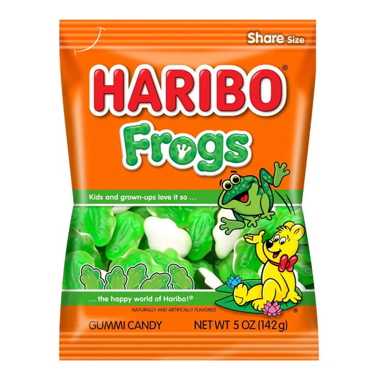 PEG HARIBO FROGS 5 OZ