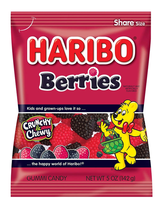 PEG HARIBO BERRIES 5 OZ