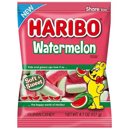 PEG HARIBO WATERMELON SOFT & SWEET 6/4.1 OZ