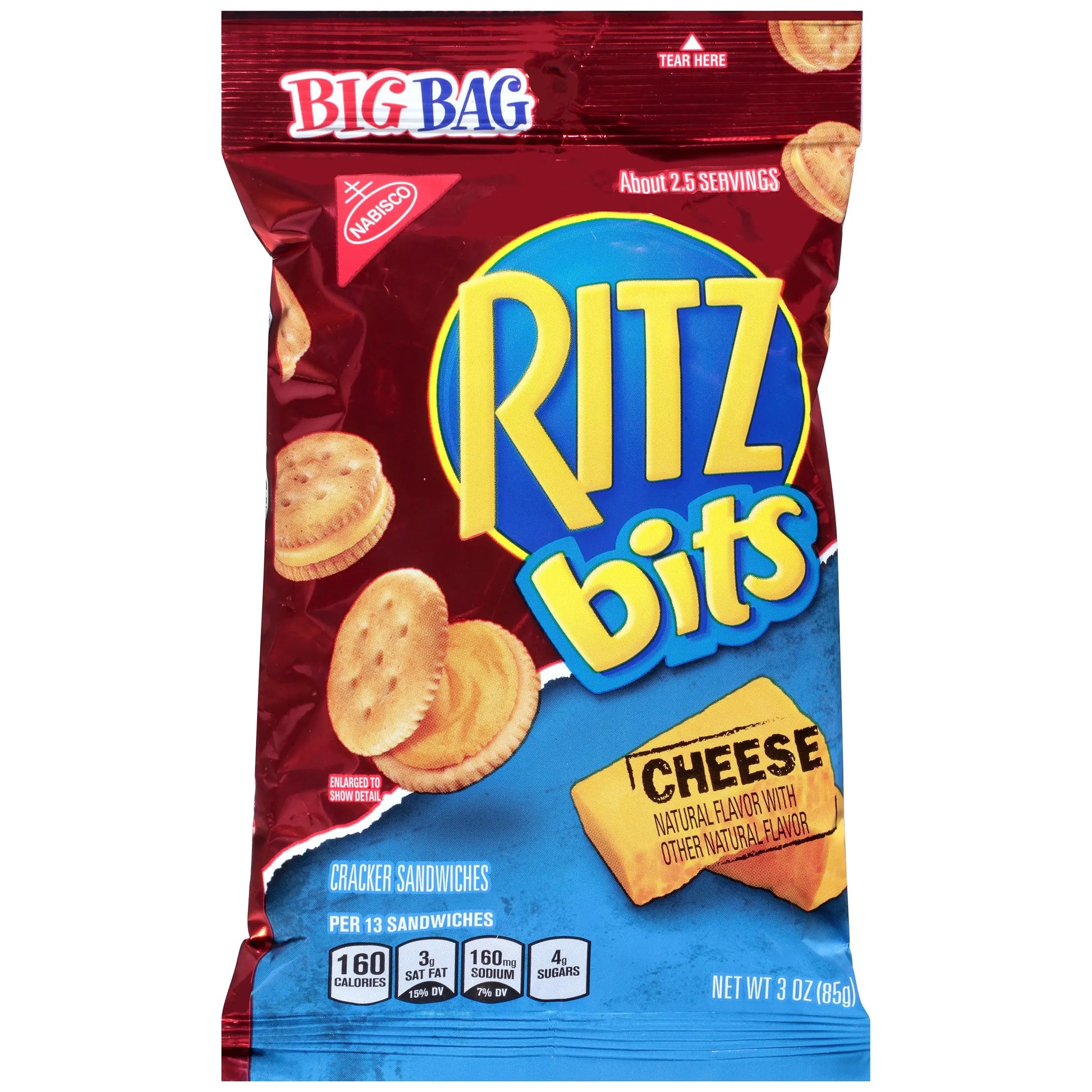 NAB BAG RITZ BITZ (CHEESE) 6CT