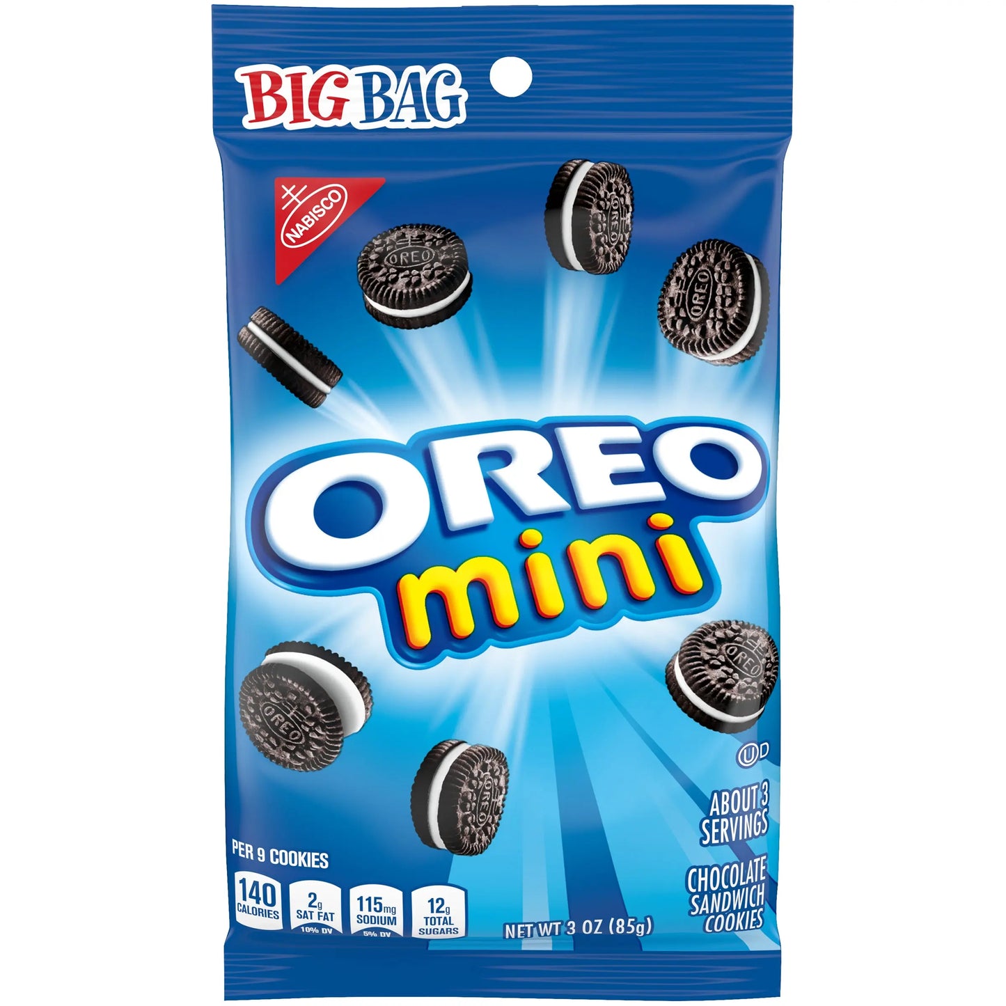 NAB BAG MINI OREO 6CT