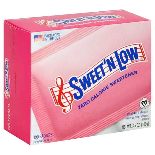 SWEET N LOW PACKETS 100CT