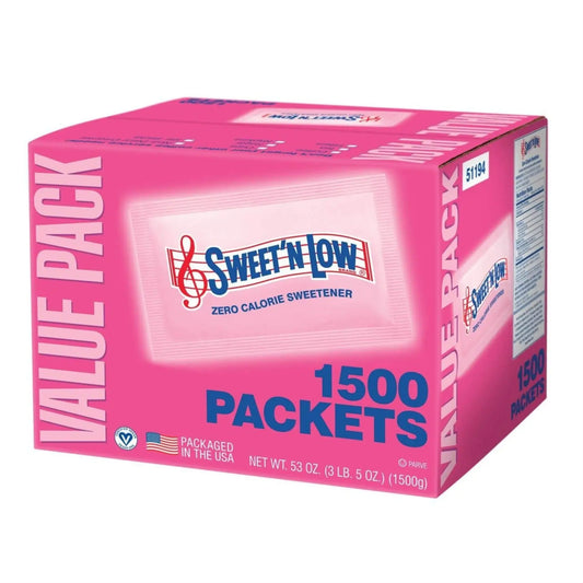 SWEET N LOW SUGAR 1500CT