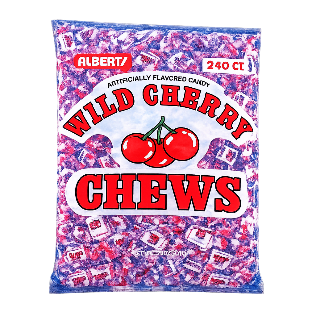 FRUIT CHEWS CHERRY 240 CT