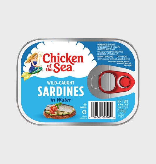 C.O.S SARDINES IN WATER 9/3.75OZ