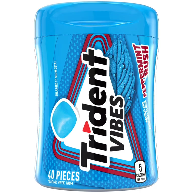 TRIDENT VIBES PEPPERMINT RUSH 6CT