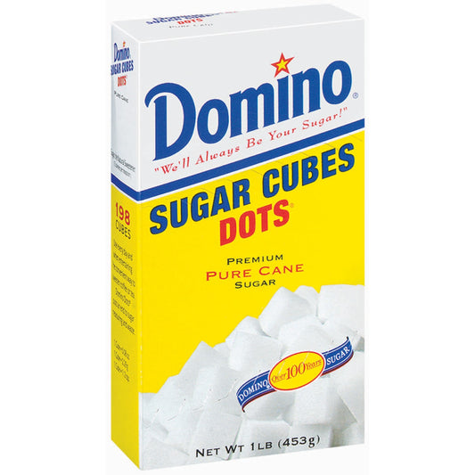 DOMINO SUGAR CUBE DOTS 1LB/6CT