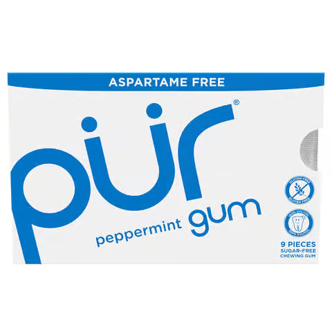 Pur Gum Peppermint 12CT - Chase Cash & Carry