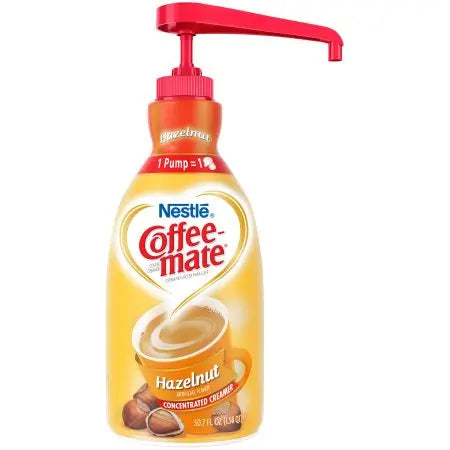 COFFEEMATE PUMP LIQUID HAZELNUT 1.5L 2CT