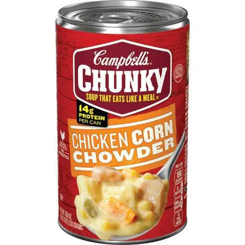 CAMP CHUNKY CHKN CORN CHOWDER 18.8OZ