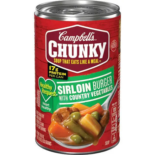 CAMP CHUNKY SIRLOIN BURGER W/COUNTRY VEG 18.8OZ