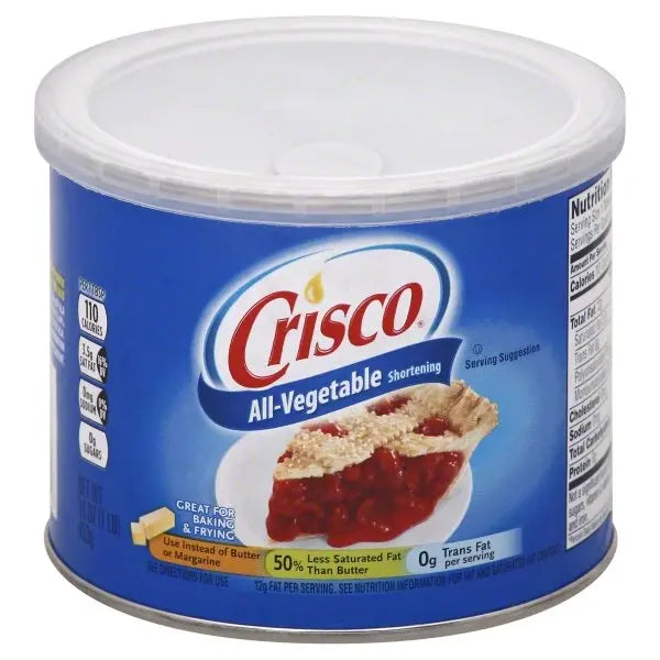 CRISCO REGULAR SHORTENING 6/16 OZ