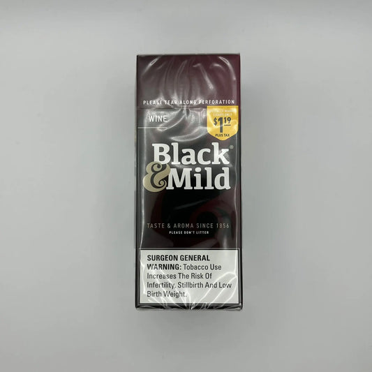 BLACK & MILD PP WINE 25CT $1.19  