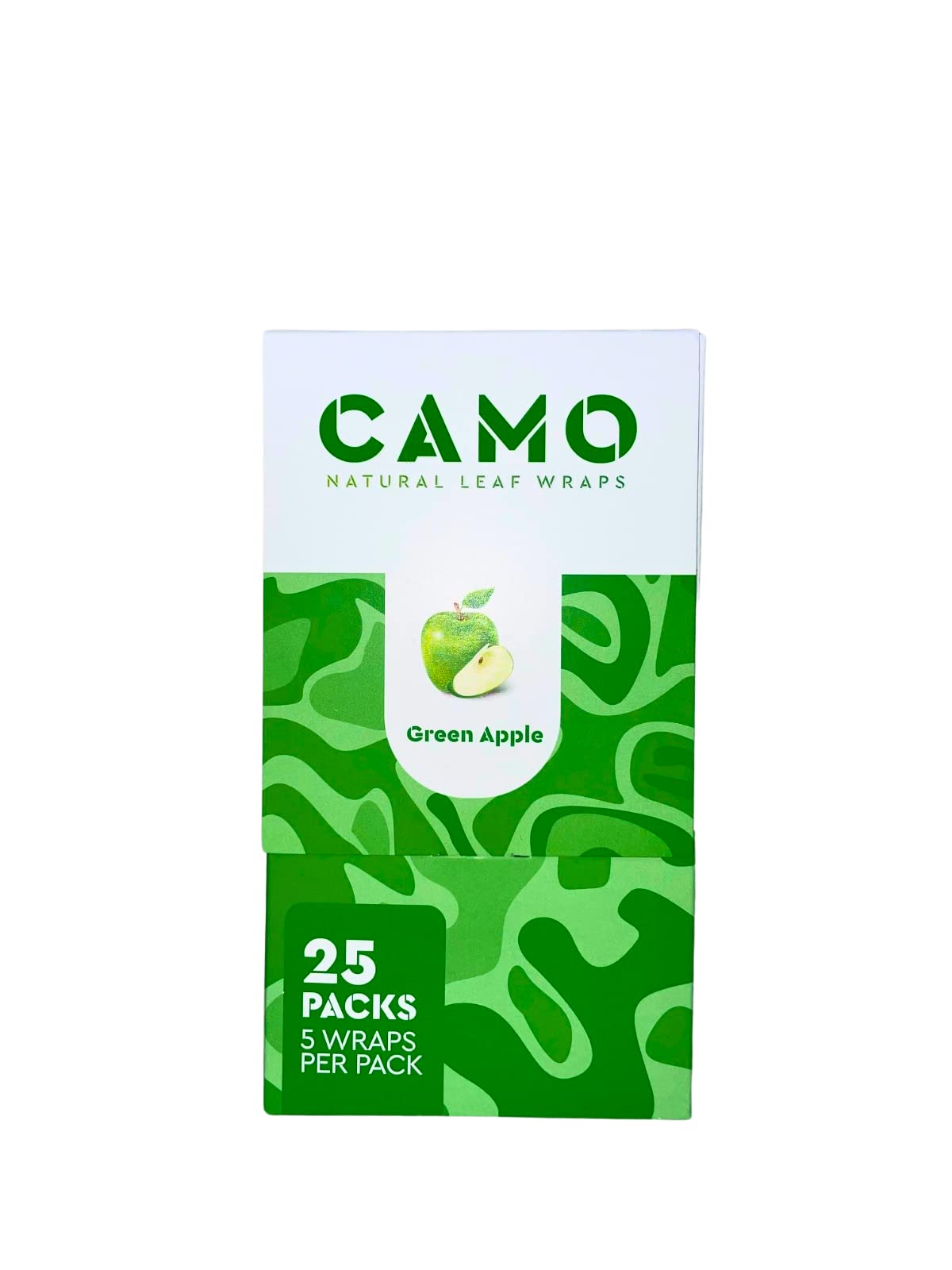 CAMO WRAP GREEN APPLE PP1.85 10/5PKS