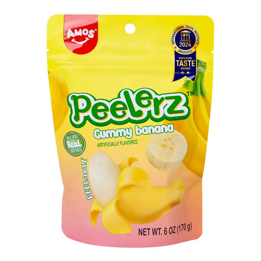 Peg Peelerz Gummy Banana 6/6OZ - Chase Cash & Carry