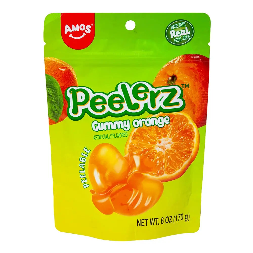 Peg Peelerz Gummy Orange 6/6OZ - Chase Cash & Carry