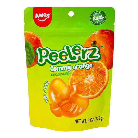 Peg Peelerz Gummy Orange 6/6OZ - Chase Cash & Carry