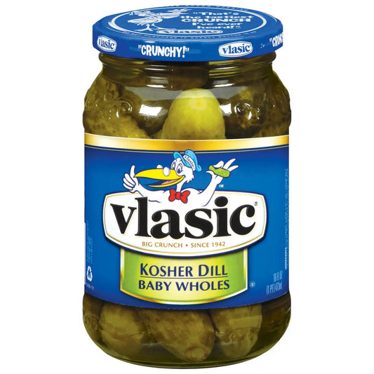 VLAS BABY KOSHER DILLS 16OZ