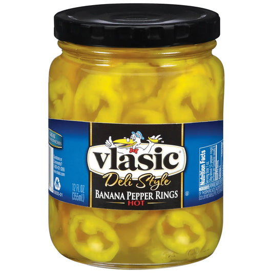 VLAS BANANA PEPPER HOT 6/12 OZ