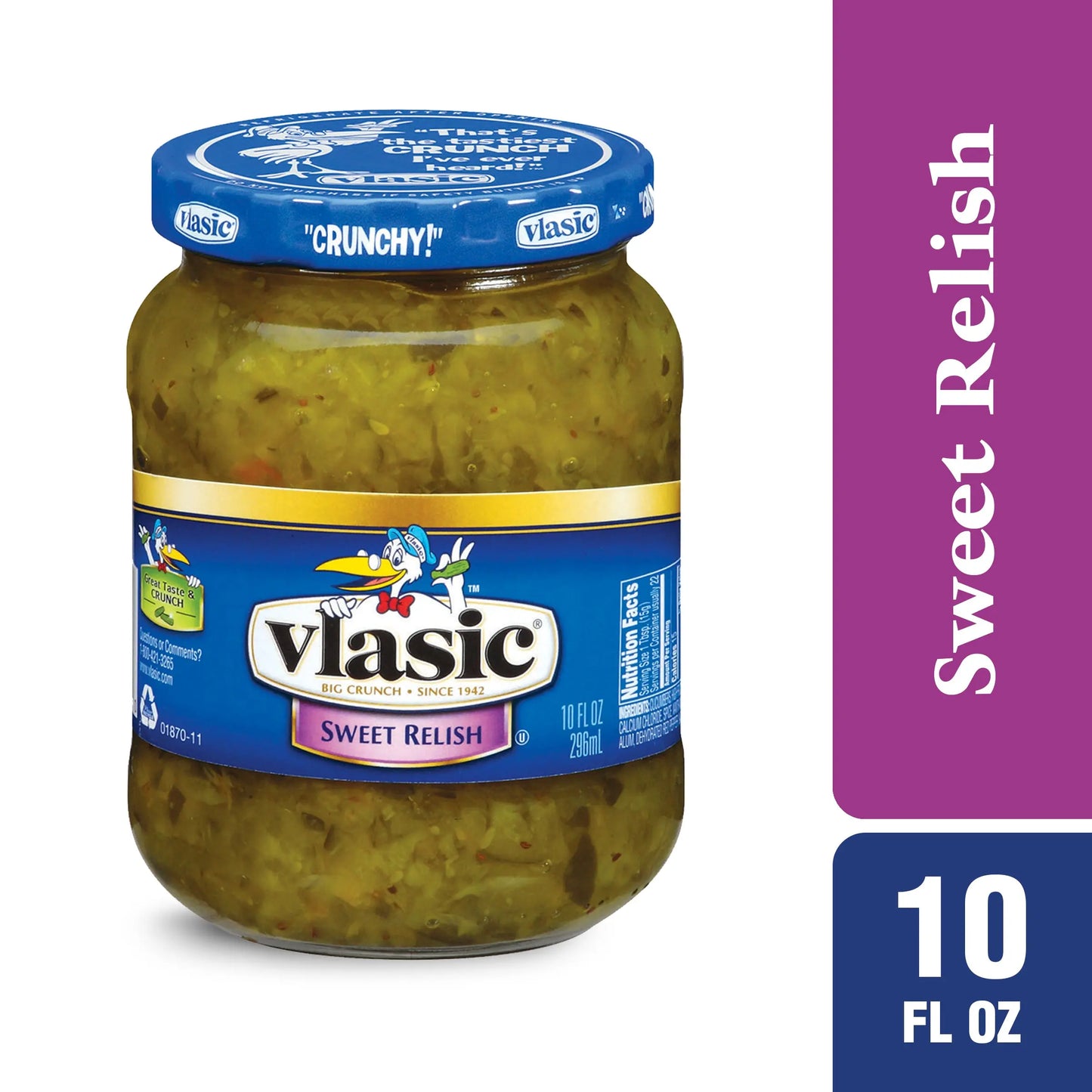 VLAS RELISH SWEET 10 OZ