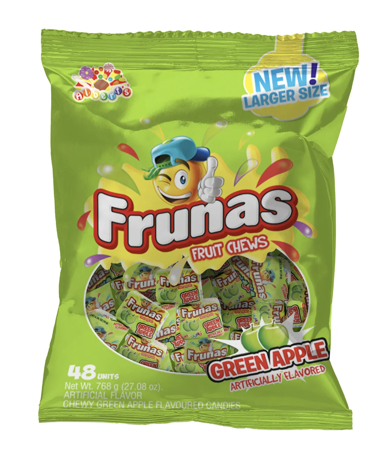 Frunas Bag Green Apple 48CT