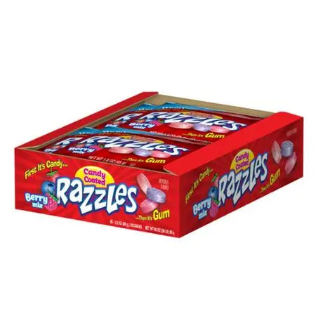 RAZZLES BERRY MIX CANDY/GUM 24CT