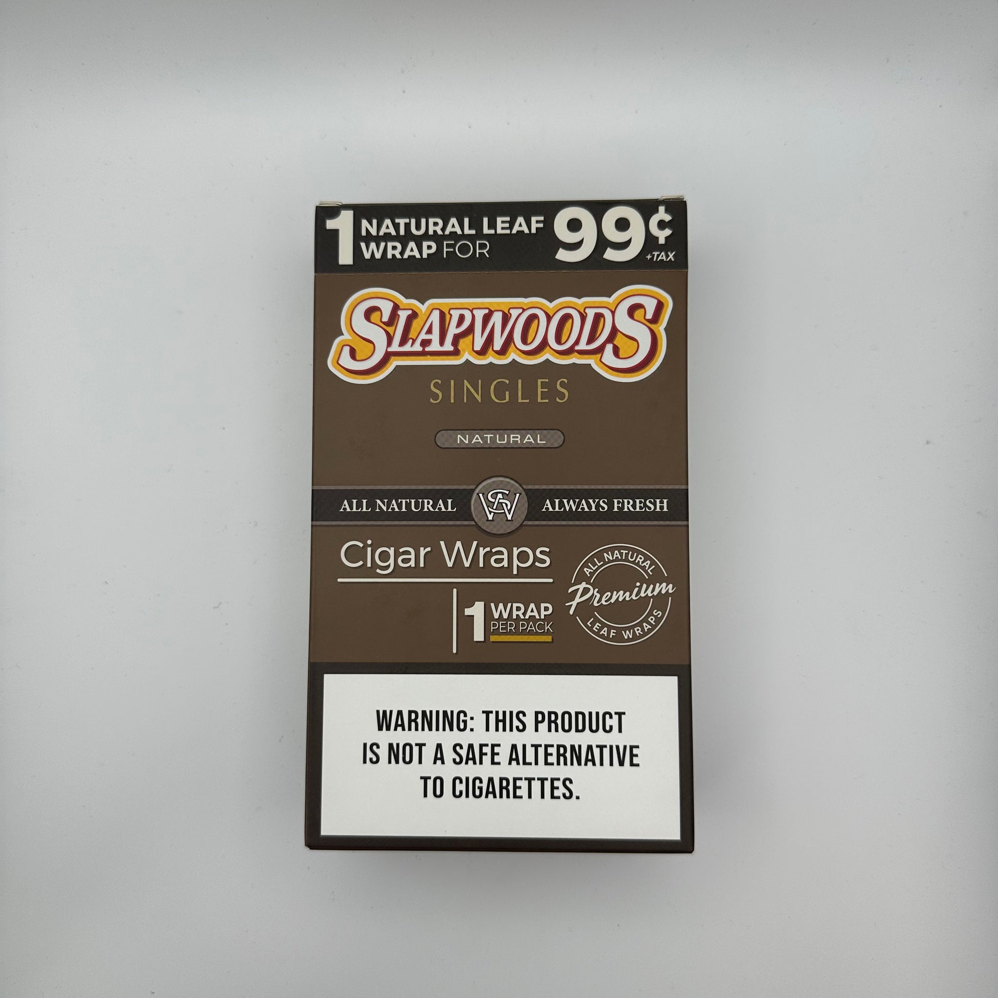 Slapwoods Natural PP .99 20CT - Chase Cash & Carry
