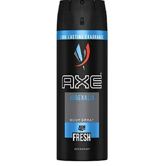AXE DEODORANT SPRAY ADRENALIN FOR HIM 6CT