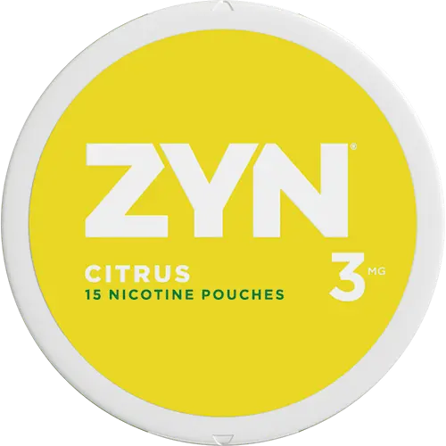 ZYN 3MG CITRUS NICOTINE POUCHES 5CT